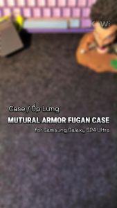 Ốp Lưng Mutural Dành Cho Samsung Galaxy S24 Ultra ARMOR FUGAN Chống Sốc Chống Vân Tay - HÀNG CHÍNH HÃNG