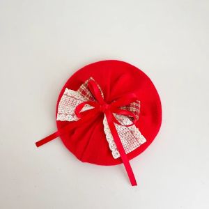 หมวกเบเร่ต์เด็ก หมวกนักวาดภาพ หมวกคริสต์มาส หมวกปีใหม่ หมวกฤดูใบไม้ร่วงและฤดูหนาว หมวกเด็กผู้หญิง หมวกทรงหัวกลม หมวกเด็กผู้ชายและเด็กผู้หญิง