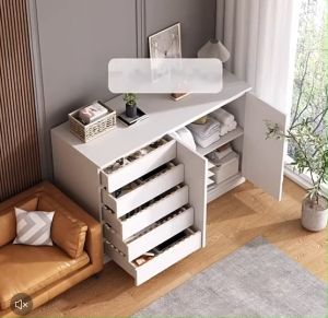 ตู้ข้างเตียง พร้อมชั้นวางลิ้นชัก โต๊ะข้างเตียง โต๊ะวางข้างเตียง ชั้นวางของ ตู้ลิ้นชัก โต๊ะลิ้นชัก พร้อมจัดส่ง ลิ้นชักเก็บของ, ลิ้นชัก