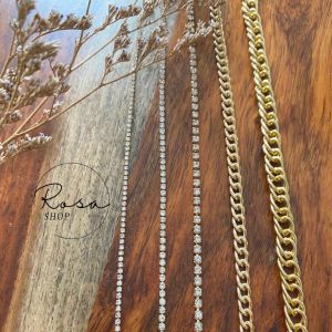 [SG Stock] Rozza 5 Set With Dimond with Chain Bracelet For Woman Casual Party