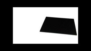 Bar Mat Anti-slip Rubber Mats Thickened PVC Rubber Shock absorbers Spill Mat Super Absorbent Drainer Mats Bar Mat
