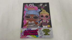 LOL Surprise Activity Fun Pack For Kids with Colouring Book Colour Pencils & Stickers