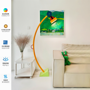 Internet Celebrity Memphis Living Room Sofa next to the Floor Lamp Childrens Room Bedroom Classy Decorative Table Lamp South Guangdong Lighting
