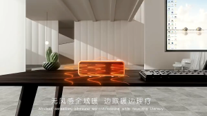 🇸🇬 [In Stock] 700W portable infrared light wave electric heater hand warmer mini air heater low noise home bedroom