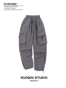 High Waist Cotton Work Pants Womens Tall Size Jazz Dance Pants Spring Autumn New Style Casual Pants High Waist Cotton