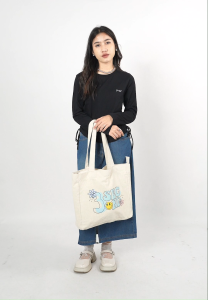 3Second Tas Tote Bag Wanita Katun Polyester Yuri HP-010525