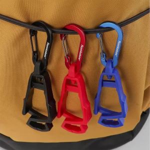 YEGBONG | 1Pc Outdoor Multi-Purpose Glove Clip with Anti-Drop Hook Safety Holder for Work Gloves Keys And Camping Gear