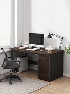 โต๊ะคอมพิวเตอร์ 140/120/100cm มีลิ้นชักเก็บของ รับน้ำหนักได้ 200KG ราคาถูก โต๊ะทำงาน โต๊ะมัลติฟังก์ชั่น โต๊ะทำงานพร้อมลิ้นชัก Computer Desk Table โต๊ะคอม 140 โต๊ะคอม 120 - Lazada