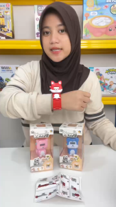 Mainan Anak ANIMAL TRANSFORMING WATCH Robot Jam Tangan Robot Anak Anak Mainan Anak Perempuan - Mainan Anak Laki Laki