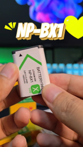(ส่งฟรี) แบตเตอรี่ NP-BX1 ความจุ 1600 mAh พร้อมส่ง Battery สำหรับกล้อง SONY DSC RX1 RX100 RX100 M7 M6 M5 M4 M3 M2 WX300 HX300 HX400 dsc-hx90v npbx1
