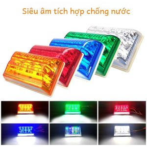 Siêu Sáng Chống Nước Xe Tải Bên Chiếu Sáng Mặt Đất Đa Chức Năng Kéo Xe Ô Tô Đèn Led Bên Cột Mốc Đèn Chiếu Sáng Ô Tô