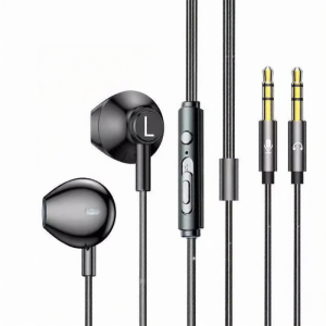 In-Ear Gaming Headset with Microphone USB Plug for Notebook Desktop Computer K-Song Extended Length Esports Earphones