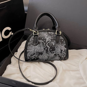 Miaow Little Cat DIY Bowling Bag Material Kit Handcrafted Woven Hand Sewn Bag Friend Gift Soft Shell Shoulder Crossbody Bag