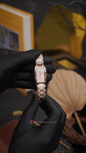 Jam Tangan Wanita Alexandre Christie Passsion AC 2455 LDFRGPN1 Light Pink Dial Rose Gold Stainless Steel Strap