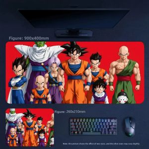 Bandai | Animation Dragon Ball Series Rubber Mouse Pad High Quality Non-slip and Dirt Resistant Decorative Table Mat Oversized Deskpad