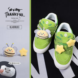 Wild Elephant Shoe Buckle Suitable for Stubborn Surface Ankle Shoes Kitty Accessories DIY Shoes Plush Decoration Cartoon Pendant Detachable