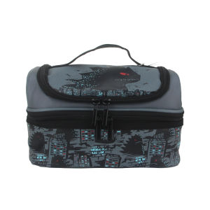 Smiggle กระเป๋าถือกระเป๋าใส่ข้าวกลางวันสำหรับเด็กถุงปิกนิกกล่องอาหารกลางวันผลไม้9นิ้ว