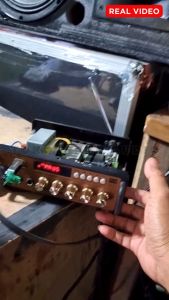 Amplifier Daya 600 Watt Full Bass Fleco BT-198E Audio Penguat Suara Full BASS-TREBLE-ECHO-HI FI | Ampli ORIGINAL FLECO Amplifer 600W Power Amplifier Bluetooth Karaoke + Mp3 player + Radio FM | TOKO SINAR AUDIO