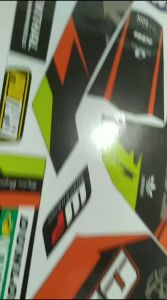 Stiker Decal Motor Mini Trail Lenka 50cc MC99 Full Body - Free Custom Dekal Mini Trail Lenka 50cc