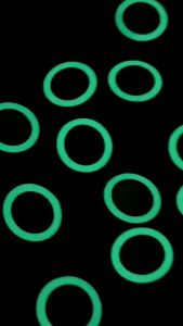 Camera Lens Protector For iPhone 11 12 13 14 PRO MAX MINI PLUS Luminous Design Metal Ring + Tempered Glass