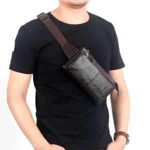 LegumStore. Tas pinggang pria kulit. Tas sepeda. waistbag. Tas kulit motor pria. Tas selempang dada