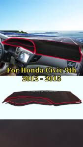 Tấm Lót Taplo Chống Trượt Chắn Nắng Cách Nhiệt Giảm Chói Cho Honda Civic Thế Hệ Thứ 9 Phụ Kiện Ô Tô Dành Cho Các Mẫu Xe 2012-2015