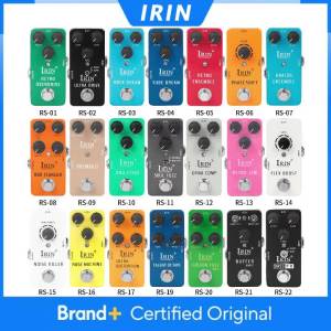 IRIN | IRIN Octave/Compressor/Booster/Overdrive/Distortion/Fuzz/Ensemble/Flanger/Tremolo Electric Guitar Effect Pedal True Bypass