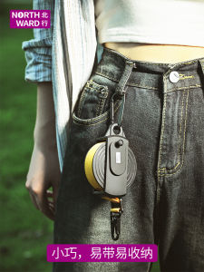 Portable Camping Outdoor Travel Windproof Non-slip Clothesline No-drilling Required Durable Rope for Hanging And Drying Clothes