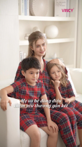 [Mua 3 giảm 20% mua 2 giảm 15%] Bộ Đồ Thun Lửng Cho Bé Vincy KTL019W12