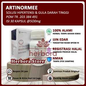 Artinormee Asli Obat Prostat Herbal Ampuh Herbal Hipertensi Resmi BPOM