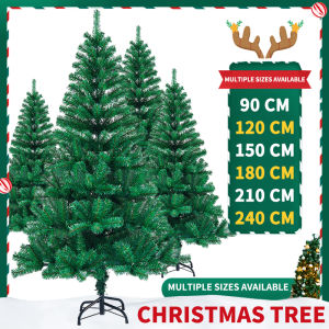 ต้นคริสต์มาส christmas decoration ขนาด 90/120/150/180/210/240 cm ต้นไม้ตกแต่งบ้าน christmas tree ต้นคริสต์มาสประดับตกแต่ง