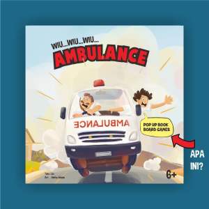 [ADEEVATHAR] Pop Up Book & Boardgame Ambulance Impian Studio