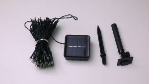 Lampu Hias Pohon Outdoor Tenaga Surya / Lampu Peri Dekorasi Natal LED Fairy String Lights