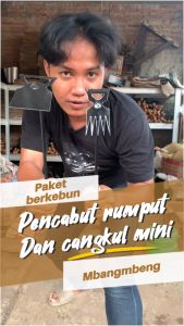 Paket Pencabut Rumput & Cangkul Mini Kebun: Alat Berkebun Praktis