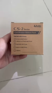 Hiti CS-2 YMCKO For Hiti In Stock color Ribbon พิมพ์ 400 print