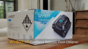 WYBOT M1 Rechargeable Cordless Robotic Pool Cleaner – Powerful Smart Automatic Cleaning Strong Suction Design For All Pool Shapes 2 Year Warranty