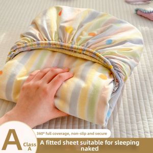 susan | Waterproof Cartoon Leopard Print Fitted Sheet
