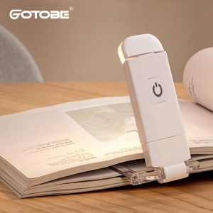 LED USB Rechargeable Book Light Reading Light Eye Protection Night Lights Portable Clip Desk Lamp Bookmark Read Book Lamps