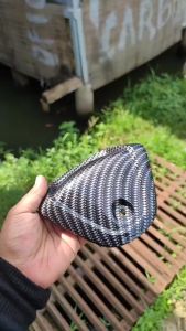 Cover Stang Bagian Kecil Nmax New Carbon Glossy