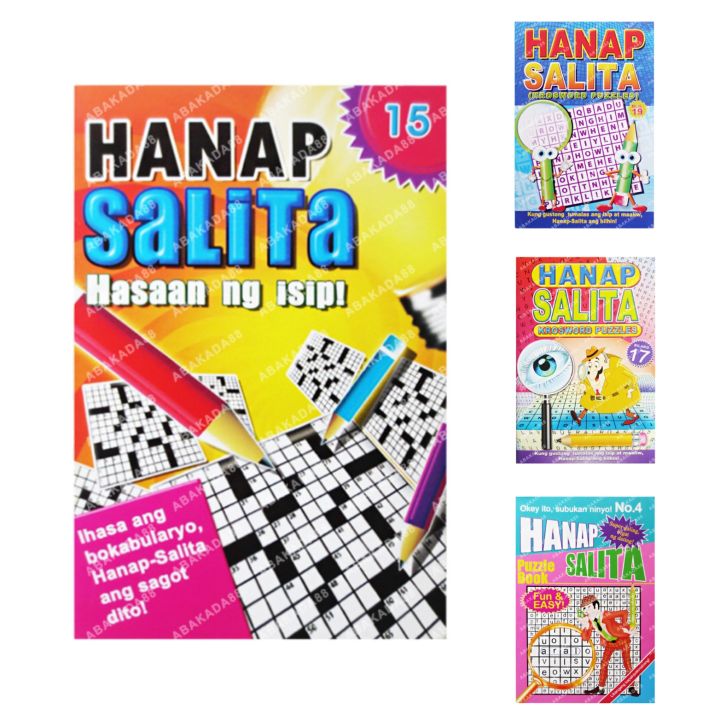 Hanap Salita Word Huntsearch Puzzles Tagalog Lazada Ph 4834