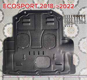 Chắn bùn gầm động cơ FORD ECOSPORT 2018-2022 đầy đủ bulong ốc vít) NHỰA ABS DẦY 5mm CHỊU NHIỆTCHỊU VA ĐẬP MẠNH