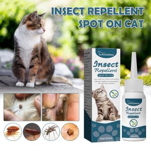 【PETZOOM】Pet anti flea tick agent for cats dogs and dogs external insect repellent skin cleaning agent for lice ticks and ticks