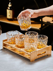 BANGBEBE | Vintage Engraved Glass Cocktail Set