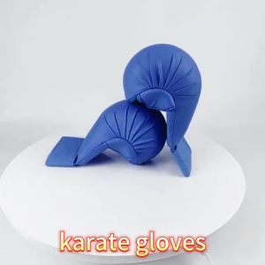 Boxing Gloves Upgraded Version Karate Martial Arts Training Gloves PU Leather Wrist Support Thickened Protection for Child Adult