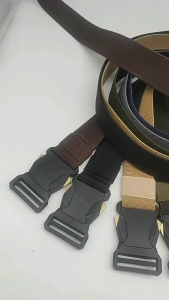 Outdoor Tactical Belt – Quick Release Nylon Sports Waist Belt for Men & Women