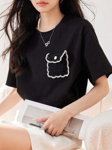 DAIXIANGFEIZI | Cotton Short Sleeve T-Shirt