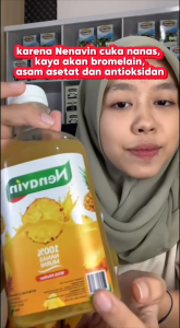 Nenavin Turunkan Kadar Gula Darah 100% Cuka Nanas Asli