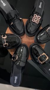 Sepatu Docmart Bapau Wanita terbaru Fashion Korean Style Import Premium Sepatu Loafers Cewek