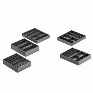 Three-layer Drawer-style Kitchen Cabinet Organizer