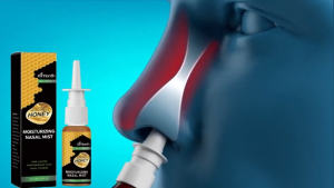 Ximonth Moisturizing Nasal Mist Spray 30ml – Long-Lasting Hydration Gentle & Comforting Made with Honey Gentle Formula Daily Nasal Care for Dry Nasal Passages Travel & Air-Conditioned Environments Nasal Moisturizer Mist for Comfort & Freshness